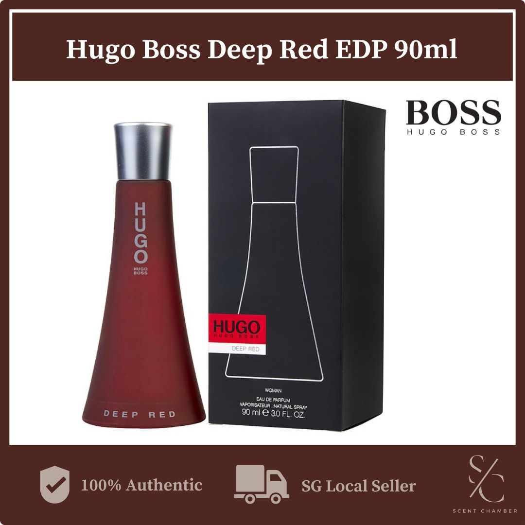 Hugo boss deep red yodeyma hot sale