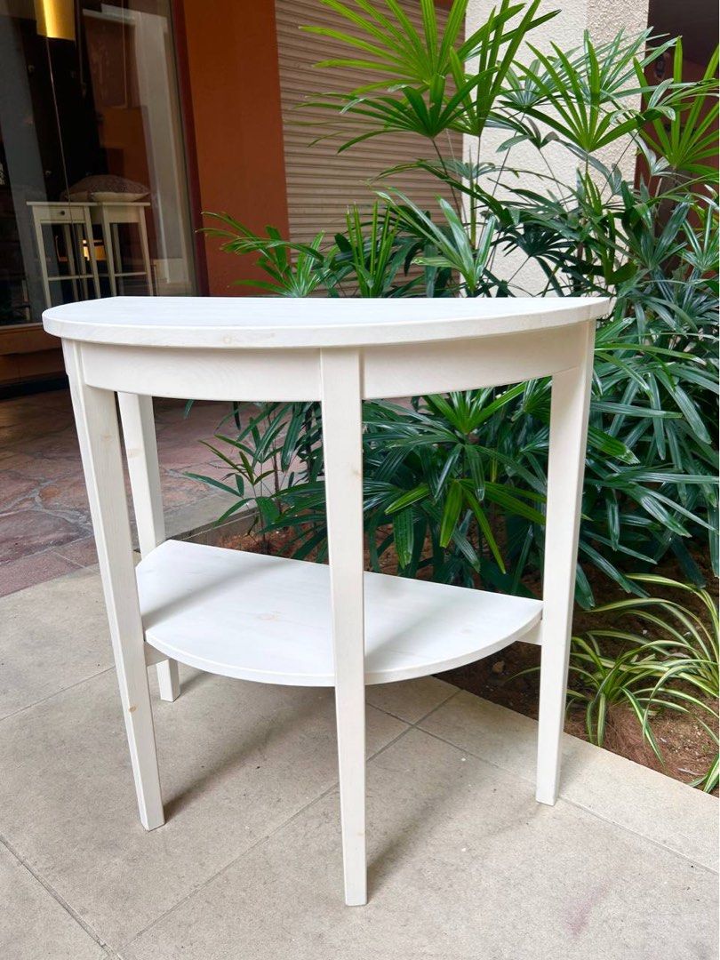 Ikea ARKELSTORP Half moon console table