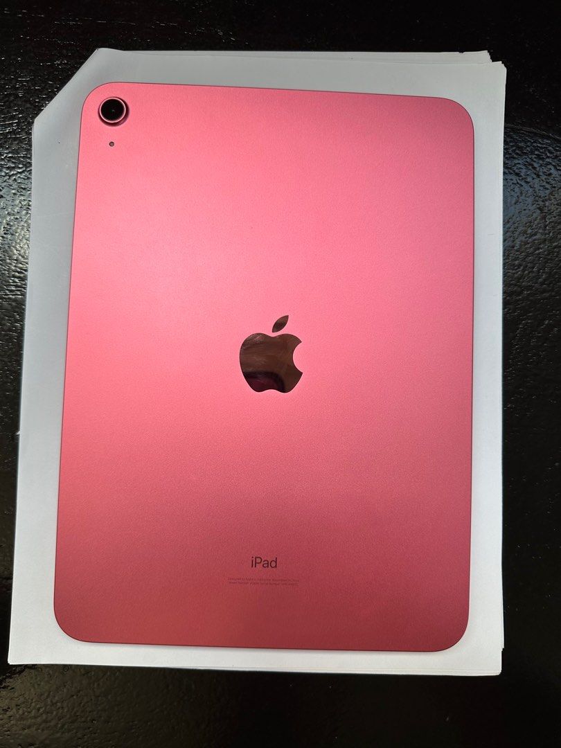 iPad 10th gen pink 64gb (Category: iPad) located in Caloocan City. Submitted by nic834427 (Listing ID 1286947317, Image 2). Description: Ipad 10th Gen pink 64gb wifi only Bought last nov, no dents and scratches good as new! Ginamit lang for reading reviewer during exams With receipt and warranty until nov 2024 Complete package with original box and charger as well as goojodoq pen and case Tempered glass installed and case Loc. San Pedro or within