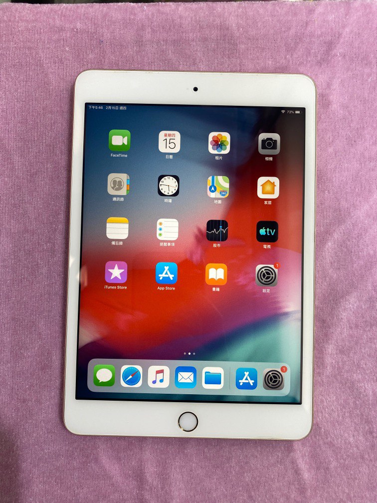 iPad Mini 3 64GB WiFi Gold , HK Version, 手提電話, 平板電腦, 平板