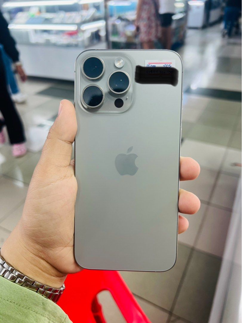 Iphone 15 Pro Max 256gb Dualsim (Category: iPhone 15 Series) located in San Juan City. Submitted by javedsgadgetshop (Listing ID 1287048753, Image 1). Description: OPEN FOR INSTALLMENT VIA CREDIT CARD/GGIVES & SWAP/TRADE-IN! WE BUY AND SELL ( ANYKINDS OF UNIT BINIBILI PO NAMIN)! PTPA : Padelete po f bawal Read ❗️Onhand ‼️ Iphone 15promax (Dualsim) •256gb •HK Variant •100% batt health •Factory Unlock •95% Smoothness •No hidden issue | No Repaired 