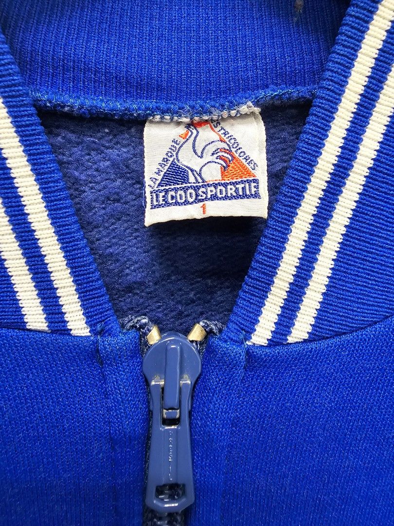 Jacket Le Coq Sportif Rare Everton FC 1983 1985 Original Vintage Men s Fashion Tops Sets Tshirts Polo Shirts on Carousell