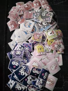 Journal Quitting Sale: 150+ Kawaii Sanrio and Doraemon Stickers