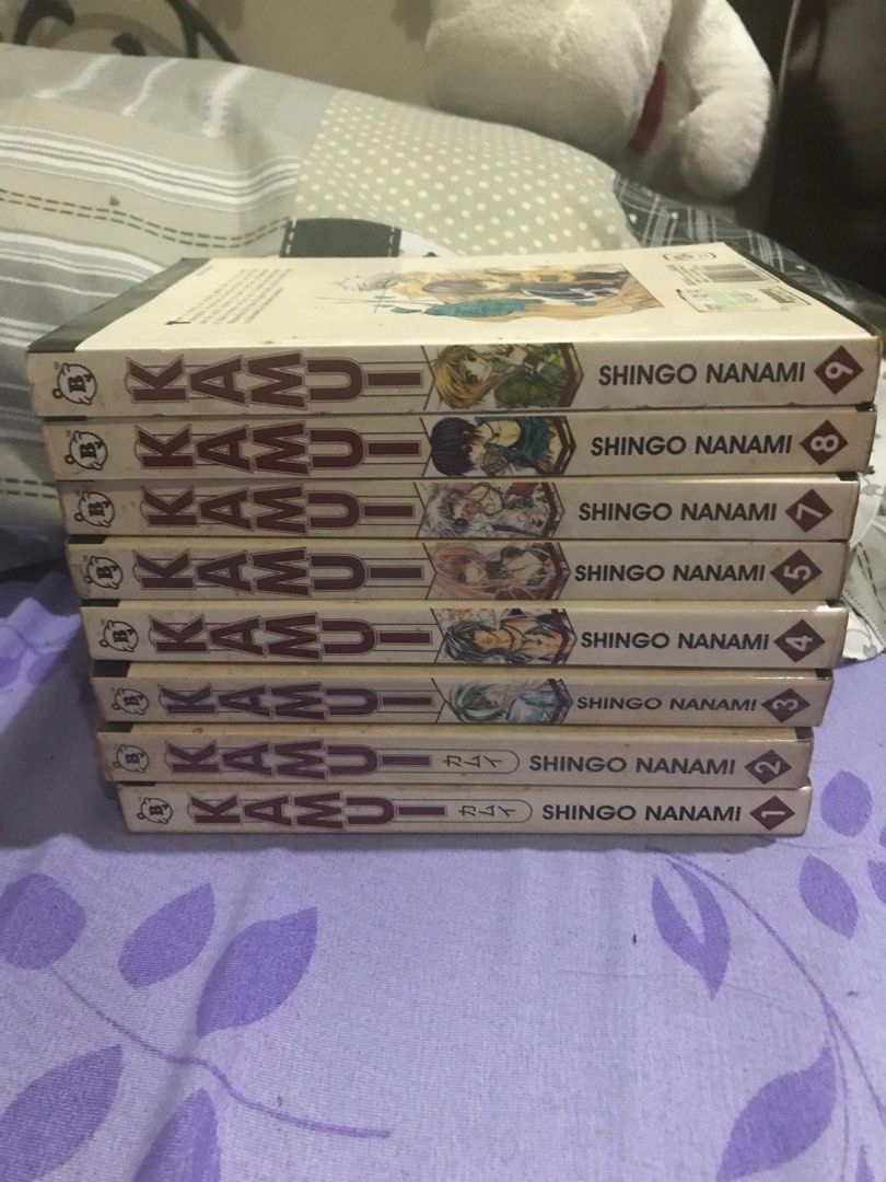Kamui Manga Bundle (Category: Comics & Manga) located in Iloilo. Submitted by periwanker (Listing ID 1287062768, Image 1). Description: Kamui 1-5 + 7-9 Bought each for around 145-160 (1k+ all). Get them all now for 755. Please manage your expectations as these are preloved..