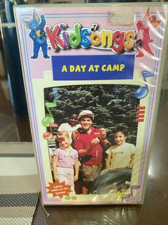 Kidsongs A Day At Camp VHS 1990 View-Master Video Sing-a-Long Tape Kids Children - USED PRELOVED VHS