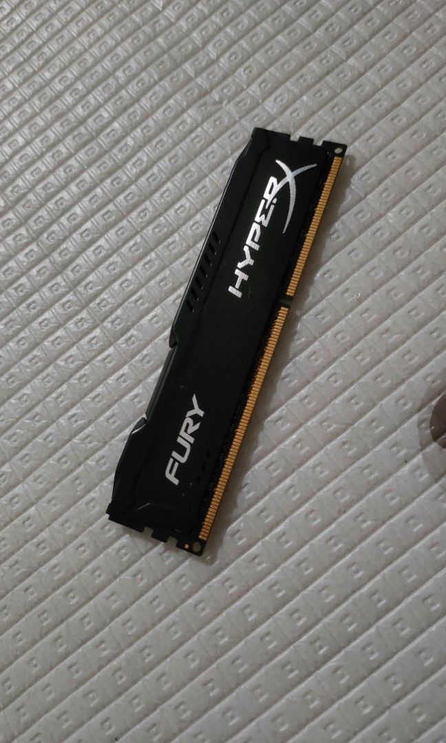 KINGSTON HYPERX FURY 8GB 1600MHZ DDR3 DIMM BLACK HX316C10FB 8