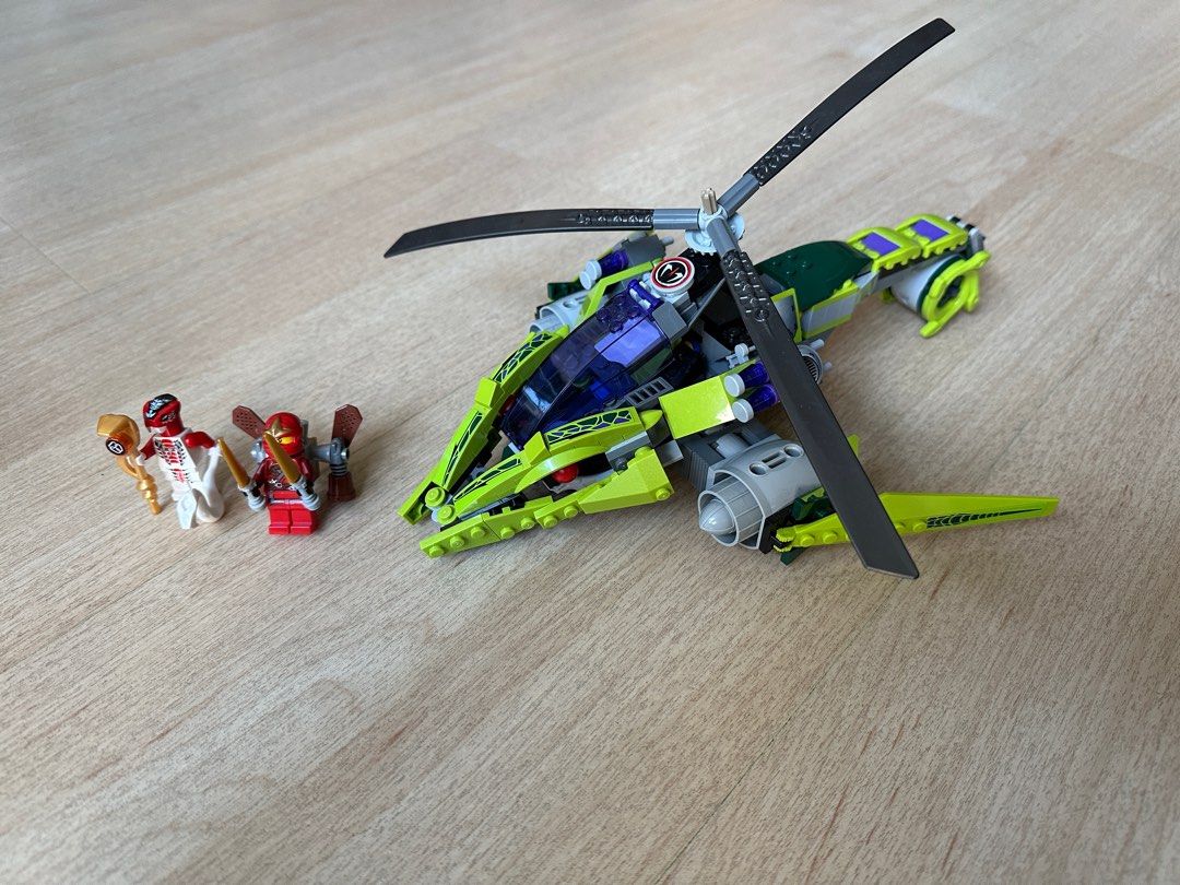 Lego Ninjago 9443 (Rattlecopter), 興趣及遊戲, 玩具& 遊戲類- Carousell