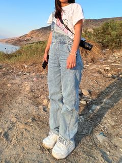 Cute online jean overalls