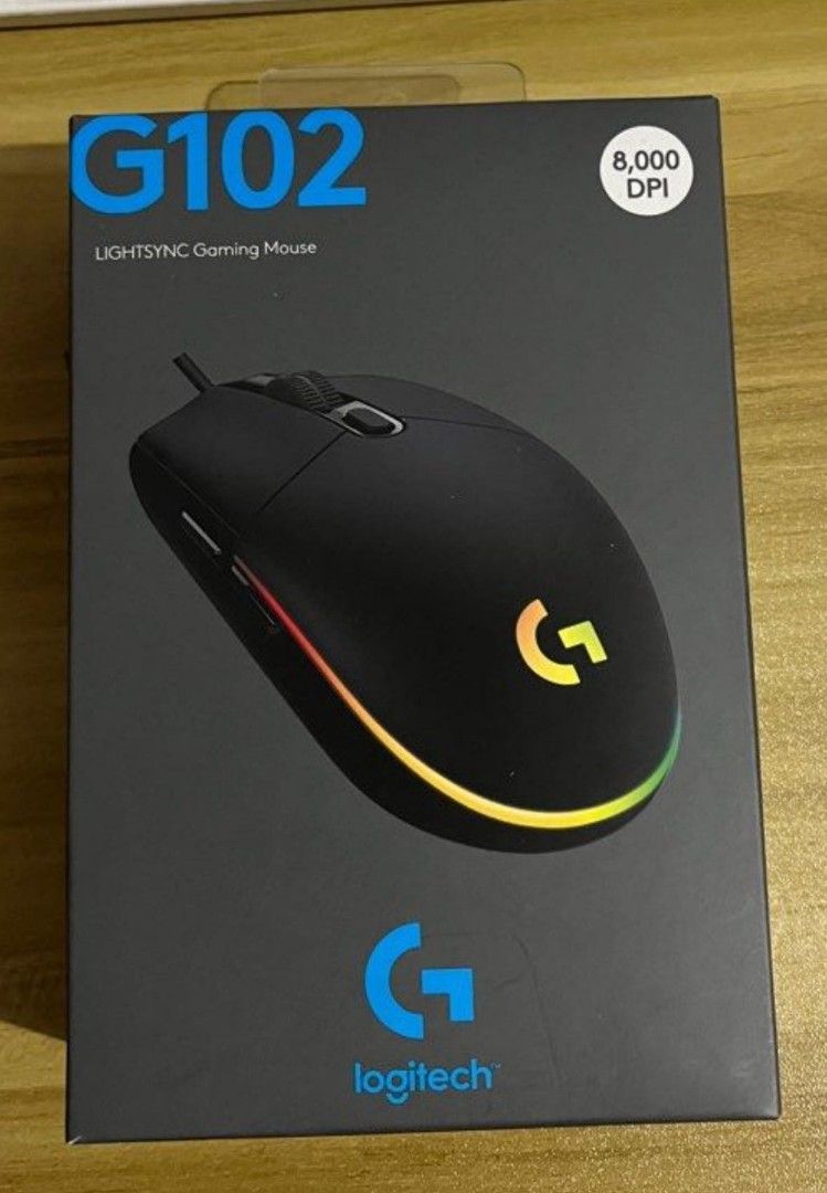 Logitech G102 (Category: Mouse & Mousepads) located in Malabon City. Submitted by harvey-murao (Listing ID 1286943930, Image 2). Description: 100% authentic, never use brand new.
