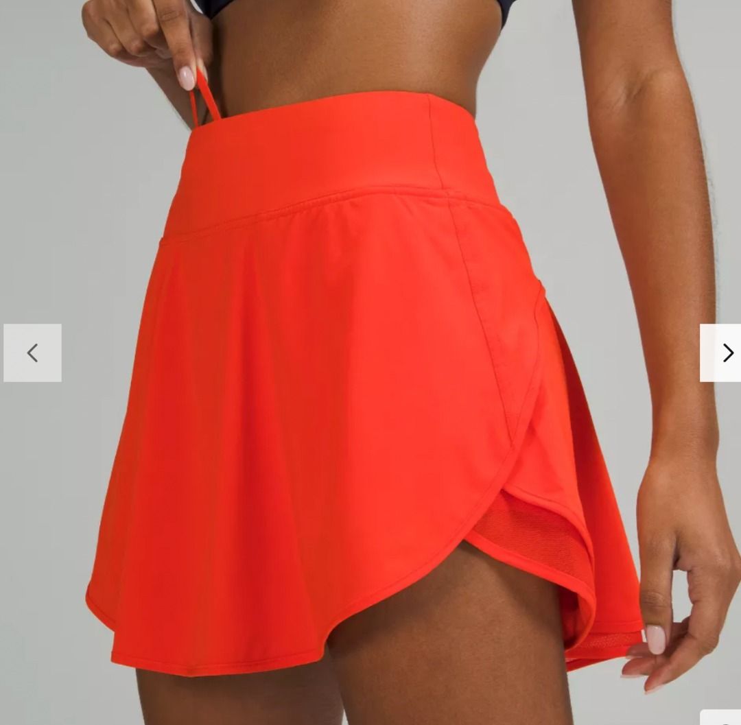 Lululemon Flutter Hem High Rise Tennis Skirt Size 2 Women s