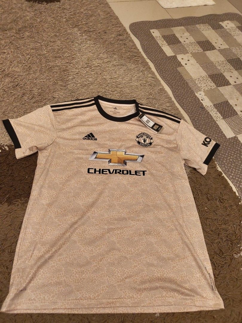 Manchester united best sale tan jersey