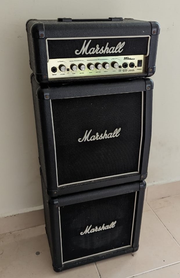 Marshall mg15 online mini stack