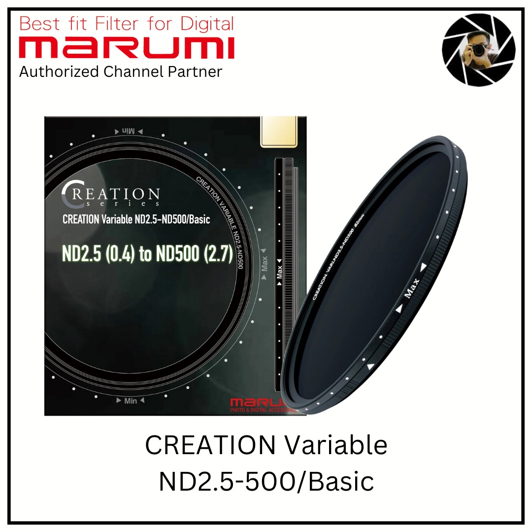 棚ずれ品 58mm Creation Variable ND2.5-ND500 Basic OUTLET