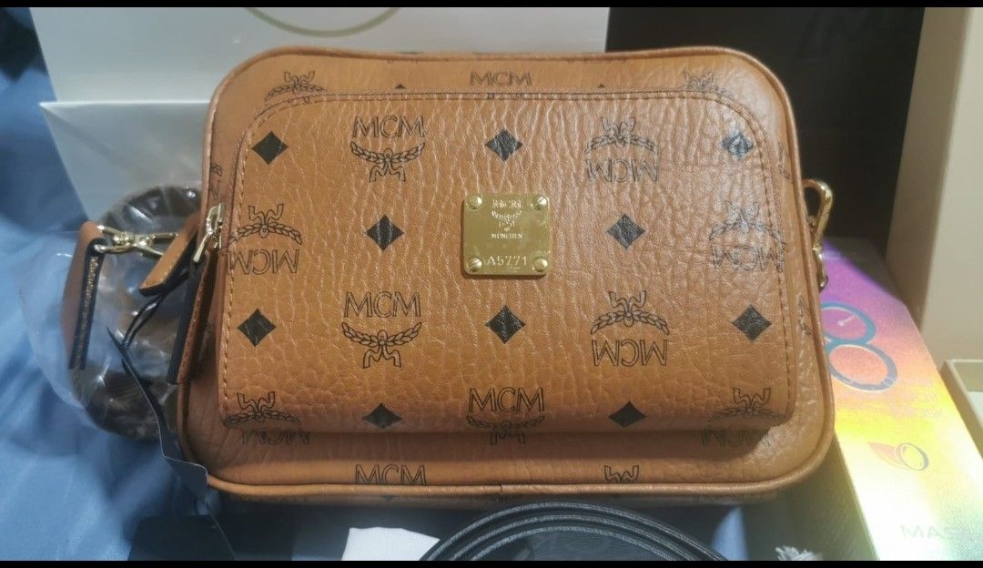 Mcm vintage crossbody bag discount