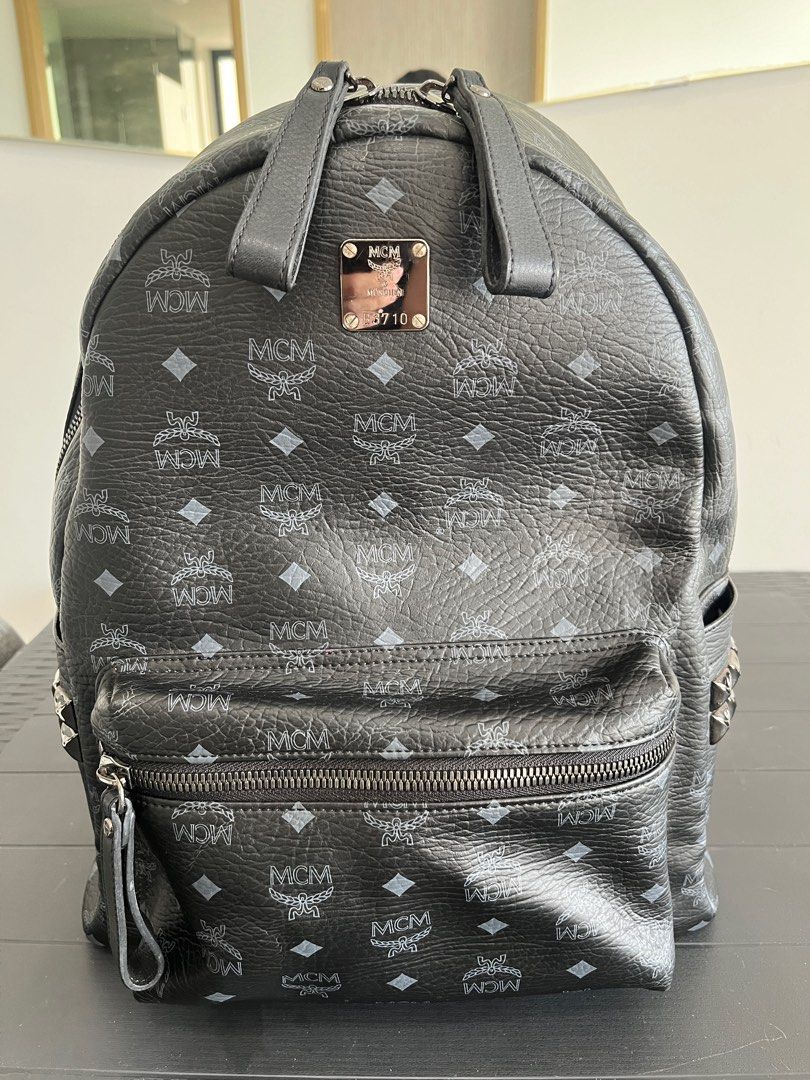 Kona Studded Backpack Bag in Black | ikrush