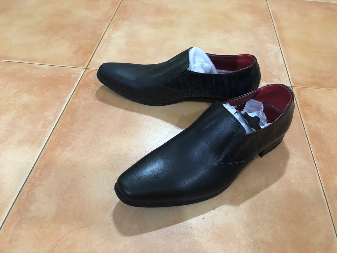 Men leather shoe size 43 Men s Fashion Footwear Dress Shoes on