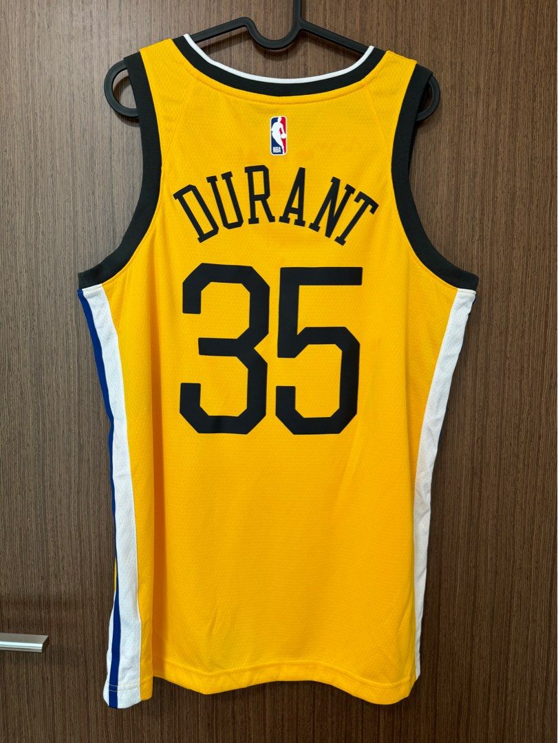 Authentic Nike Kevin Durant Warriors Earned Edition NBA Jersey