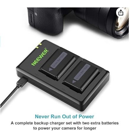 Neewer DC Coupler | Replacement For NP-FW50 Dummy