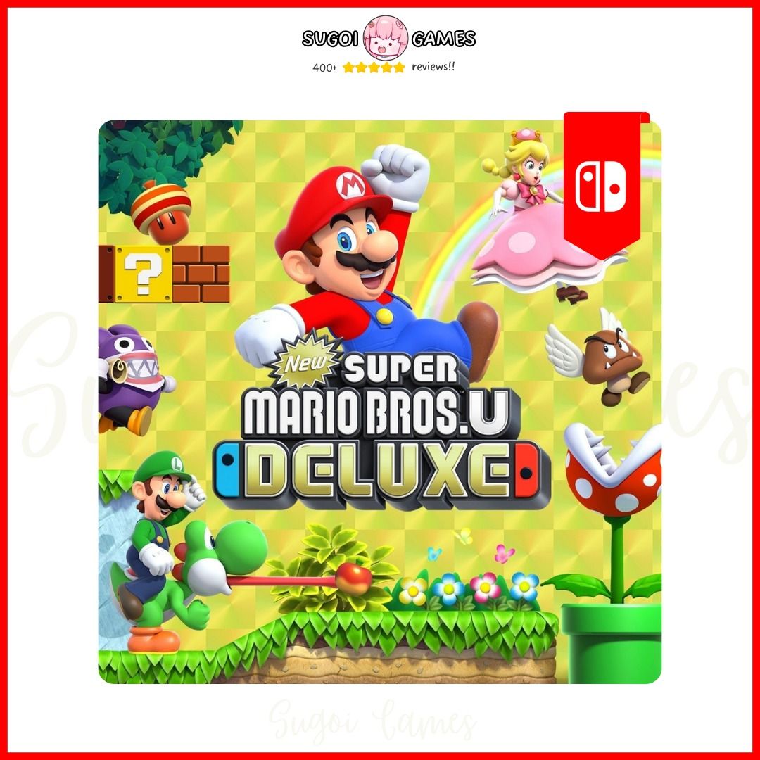 New super mario bros u deluxe digital download clearance