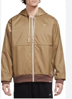 Full zip hooded windbreaker discount