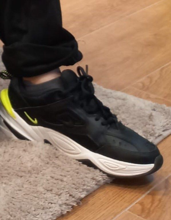 nike w m2k tekno black volt sneakers