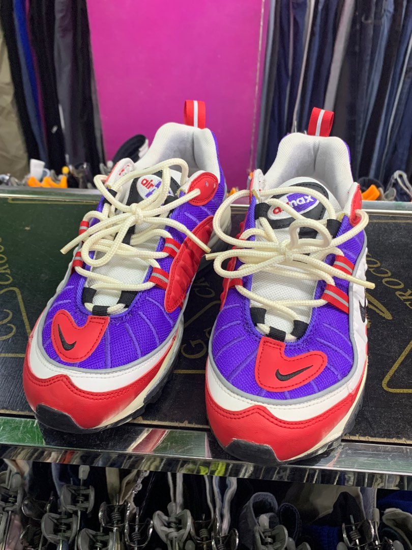 Air max 98 purple and outlet red