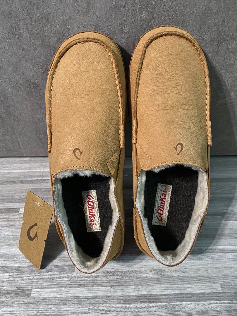 Men's olukai best sale kipuka hulu slippers
