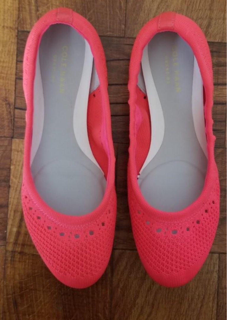 Original Cole Haan ZeroGrand Knit Ballet Flats Women s Fashion Footwear Flats Sandals on Carousell