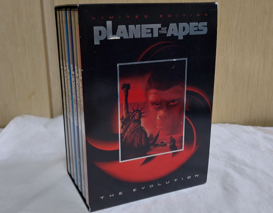 Planet Of The Apes digitally remastered 6 DVD Box set US version 