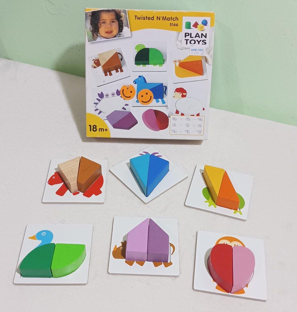 PlanToys Twisted N Match (Category: Infant Playtime) located in Mandaluyong City. Submitted by gulay02 (Listing ID 1287033957, Image 1). Description: Plantoys In very good condition Complete Pickup from Alabang Payment thru Gcash .