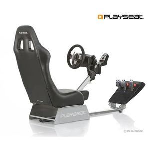 PLAYSEAT REVOLUTION BLACK/SILVER FRAME FOR PS2/PS3/360/WII/MAC/PC