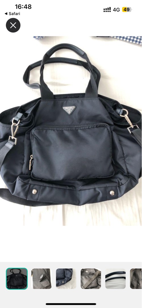 Prada vela baby bag clearance