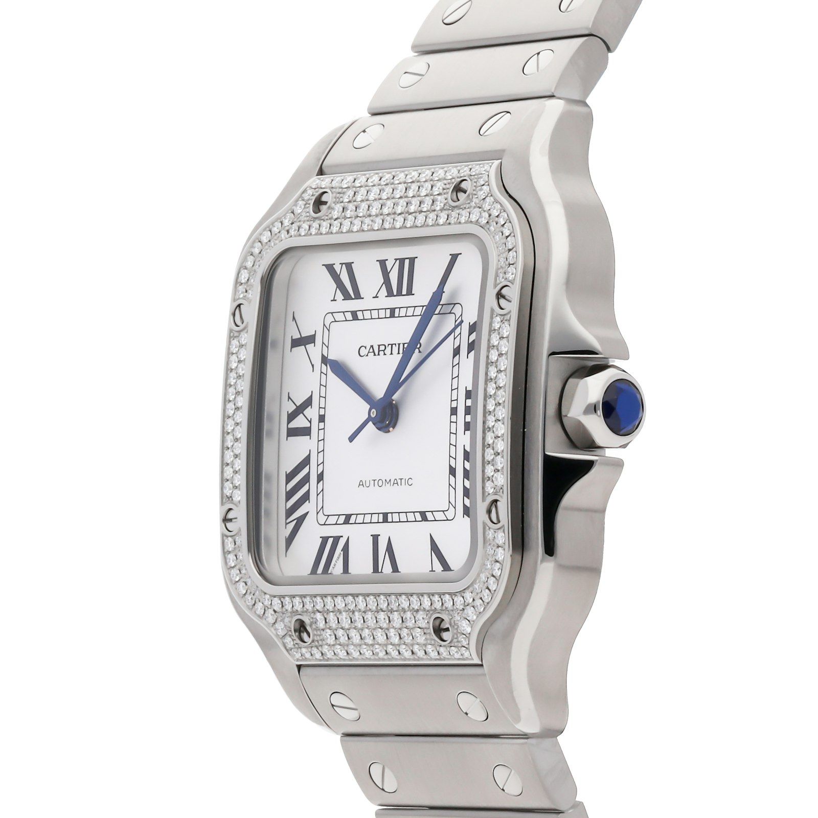 Cartier santos top pre owned