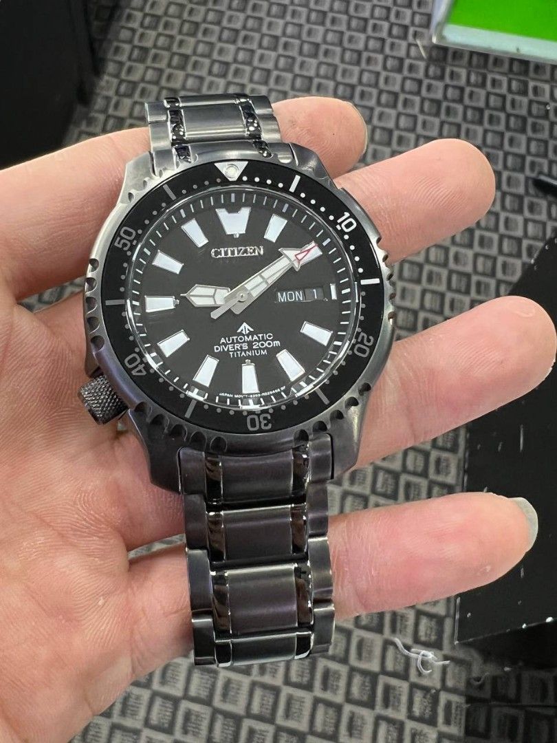 Pre owned Citizen Promaster Fugu Titanium Limited Edition Men s