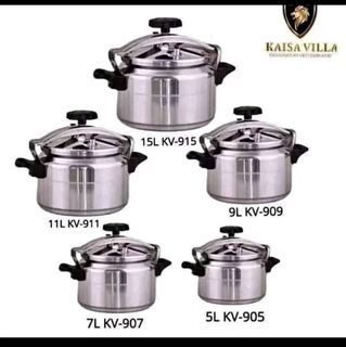 Pressure cooker p900 - 5L
p1050 - 7L
p1250- 9L
p1450 - 11L
p1750 - 15L