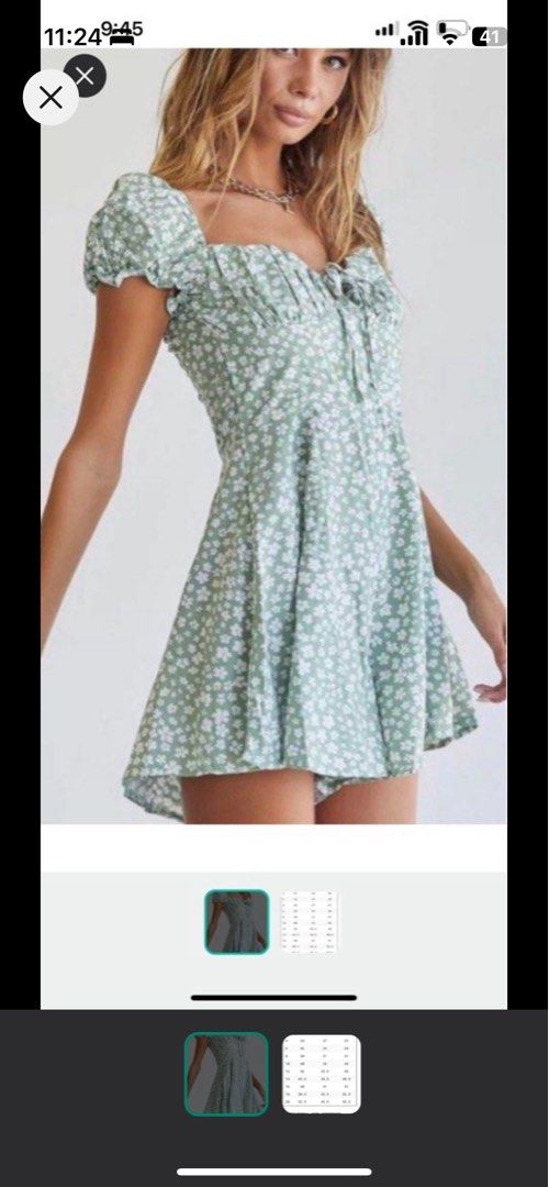 Princess Polly Finley Green Floral Romper US4, Women's Fashion, Dresses &  Sets, Dresses on Carousell