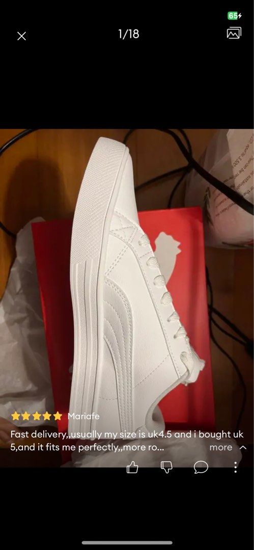PUMA Unisex Smash Vulcanised V3 Low Shoes Women s Fashion