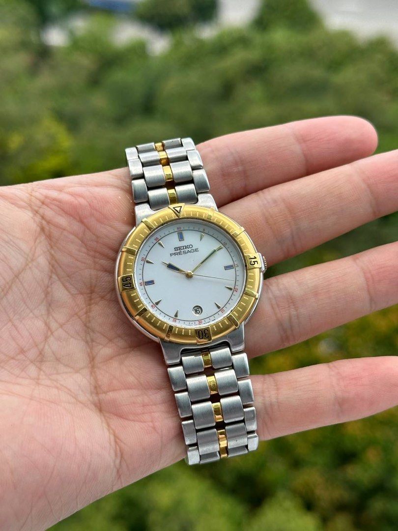 RARE Seiko Presage Quartz Men s Fashion Watches Accessories