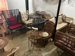 Rattan Chairs, Couch/Bistro Chairs (indoor, outdoor)