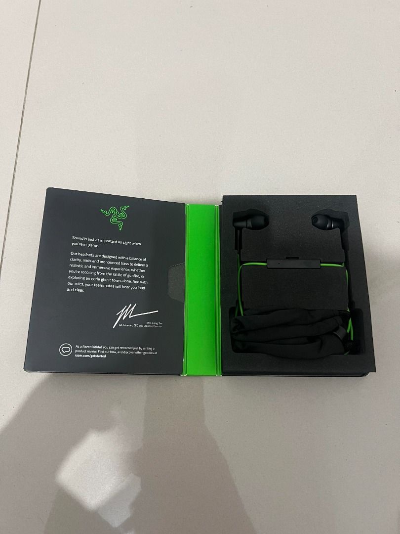 RAZER Hammerhead Duo Green Jack, Dual-Driver Technology