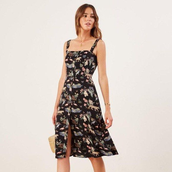 Reformation persimmon dress review outlet