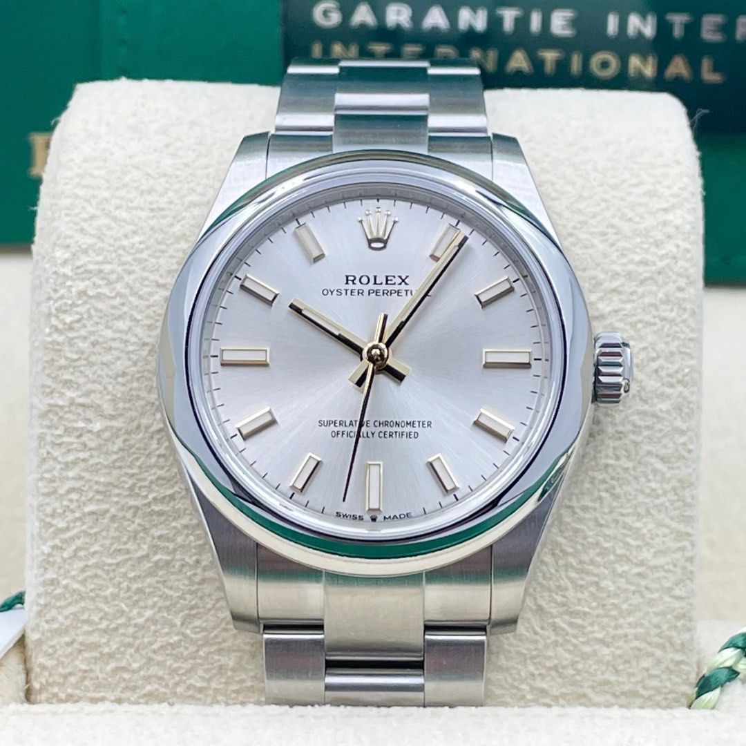 Rolex Oyster Perpetual Silver 31mm 277200 Swiss Connection Watches