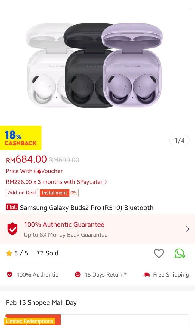 Samsung buds 2 pro brand new