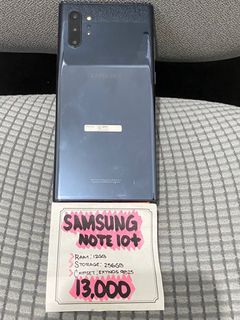 Samsung galaxy note 10 plus 12/256gb