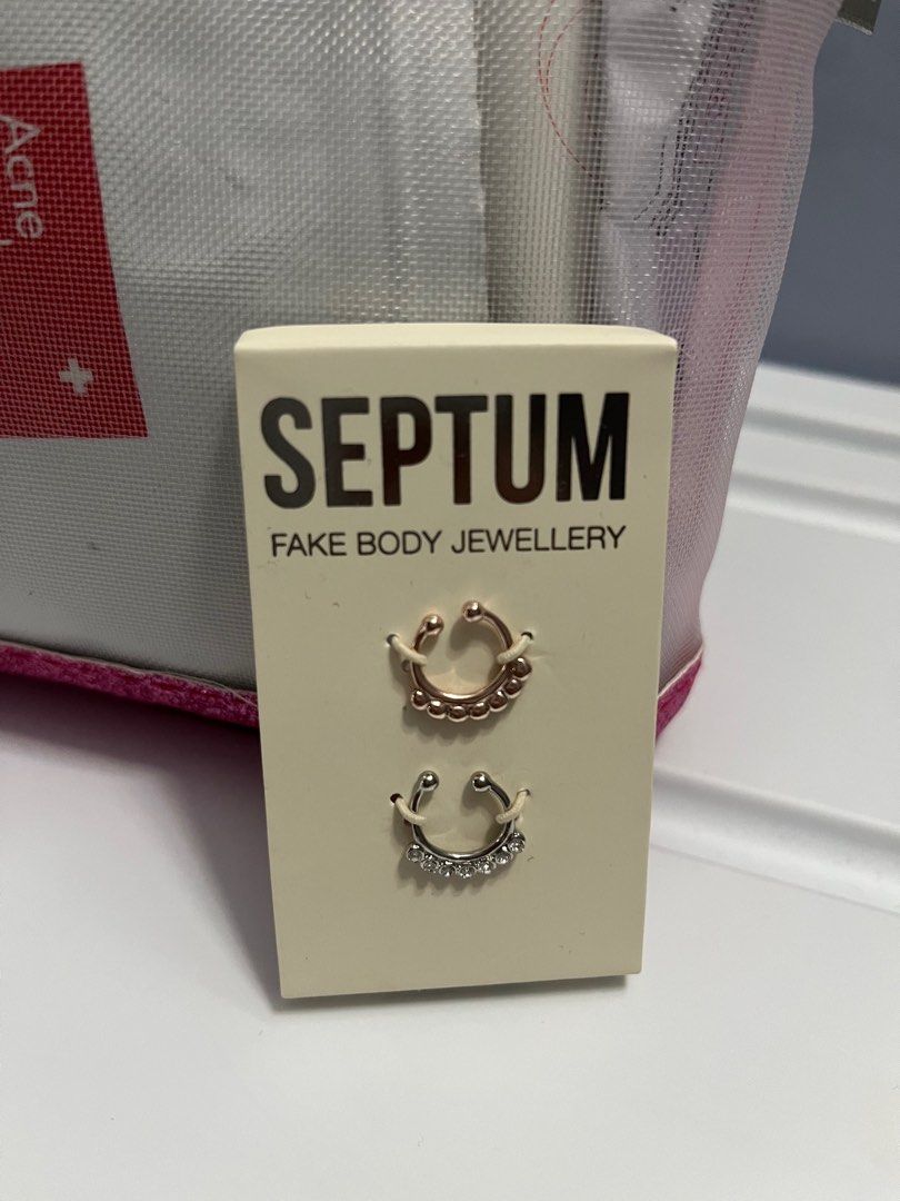 Fake septum piercing primark sale