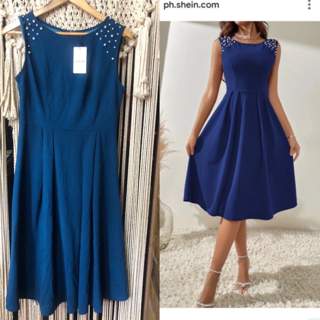 Shein formal dress (stretchy), Women's Fashion, Dresses & Sets, Evening  dresses & gowns on Carousell