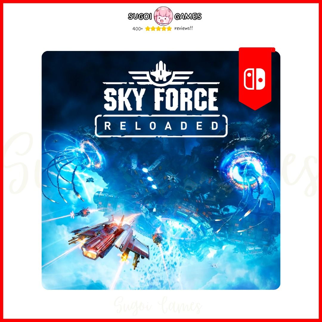 Sky Force Reloaded | Digital Download | Nintendo Switch |, Video Gaming,  Video Games, Nintendo on Carousell