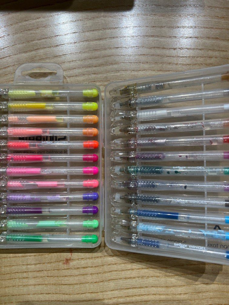 Smiggle Glitter Gel Pens Smiggle Glitter Pens Scented Gel Pen Pack