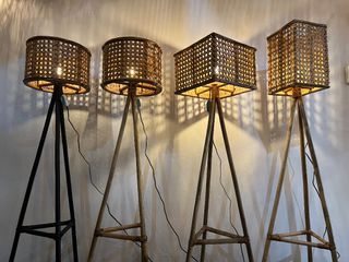Solihiya Floor Lamp/ Rattan Pendant Lamps