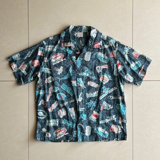 Sun Surf x Shaheens of honolulu hawaiian shirt